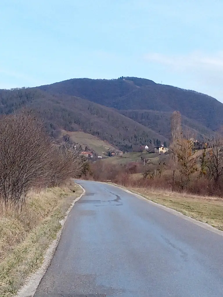 View of the Japetić mountain (879m)