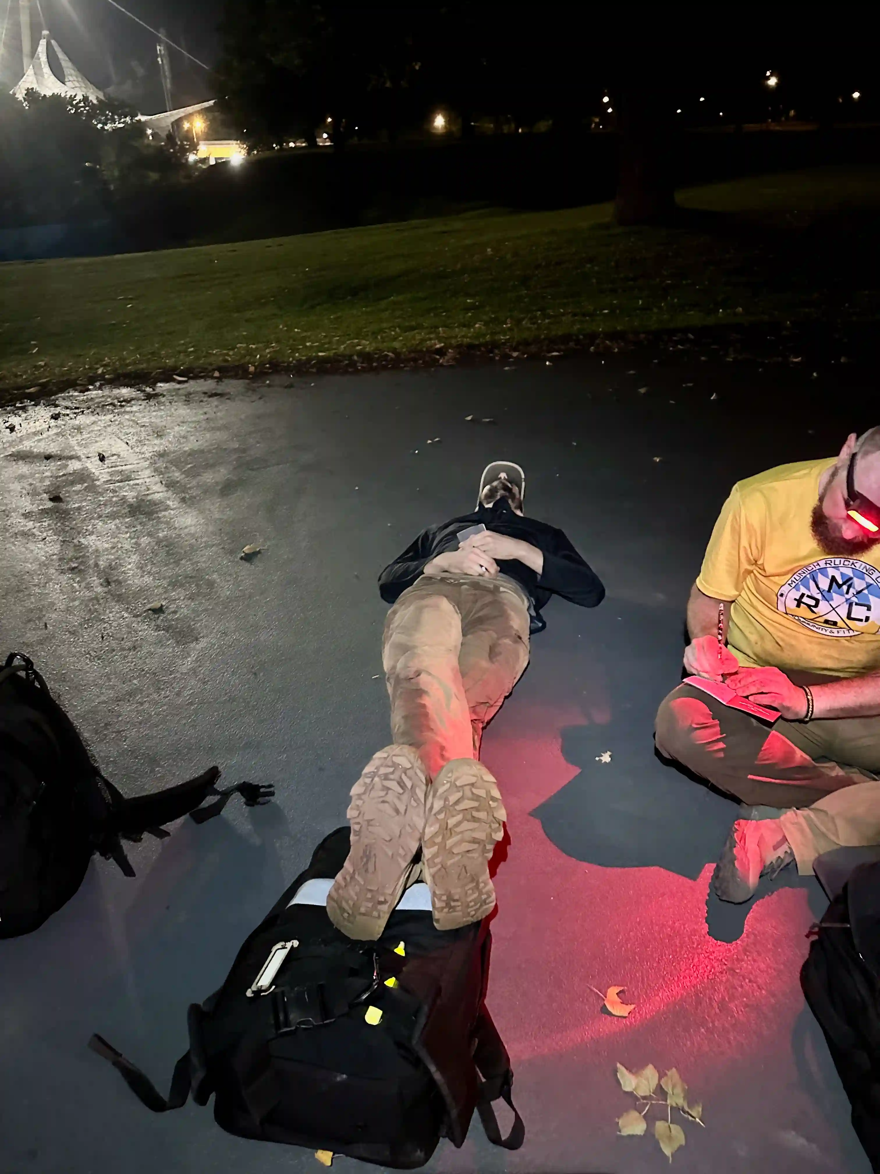 The author staring at the star lit sky while contemplating their values